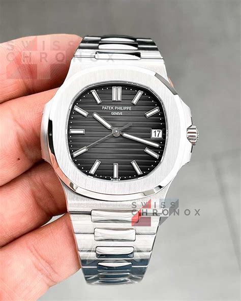 patek philippe nautilus grey dial